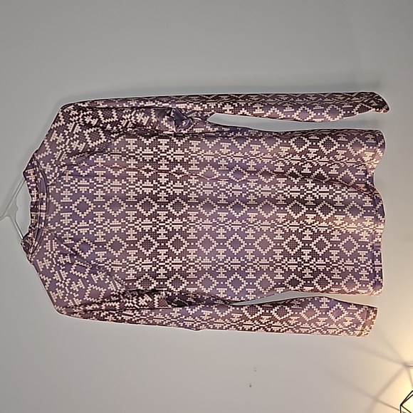 Nike Pro Multicolored Athletic Zip-Up Polo Jacket - Picture 2 of 8